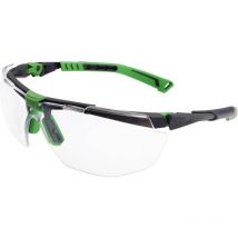 5X1 5X1-03-00 Lunettes de protection avec protection anti-buée, avec protection uv noir, vert en 166 din 166 - Univet