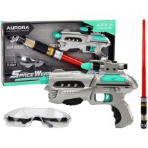 Lunettes de sécurité pour pistolet, ensemble de sabre laser spatial