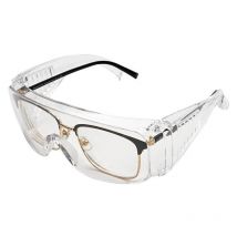 Lunettes de sécurité pour porteurs de lunettes, protection contre le vent et les uv, lunettes de vision intégrale,