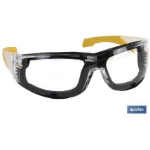 Lunettes de sécurité rembourrées en mousse amovibles