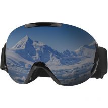 Lunettes de ski anti-buée - Double lentille - Lunettes de snowboard - Protection uv - Lunettes de moto pour ski, cyclisme, snowboard, randonnée