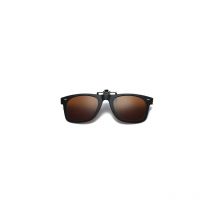 Lunettes de soleil à clipser Traveler se fixant aux lunettes existantes - Marron