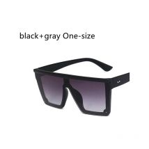 Lunettes de soleil carrées surdimensionnées de luxe pour femmes de nouveau style