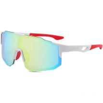 Lunettes de soleil polarisées, lunettes de soleil de vélo pour hommes résistantes aux uv