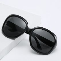 Lunettes de soleil polarisées pour femmes Lunettes de soleil surdimensionnées à la mode Lunettes de soleil anti-ultraviolets pour femmes Lunettes de