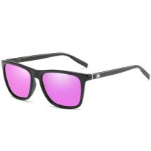 Lunettes de soleil polarisées pour hommes et femmes, colorées, tendance, aluminium, magnésium, jambes à ressort, miroir
