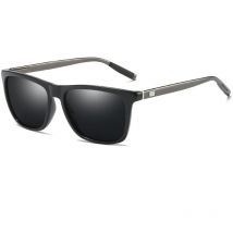 Lunettes de soleil polarisées pour hommes et femmes, lunettes de soleil colorées, mode, aluminium, magnésium, ressort, miroir, jambe