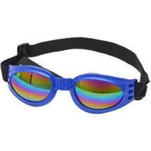 Lunettes de soleil pour chien 1 pièce Lunettes de soleil pour chien Protection des yeux Lunettes pliables pour animaux de compagnie Lunettes de