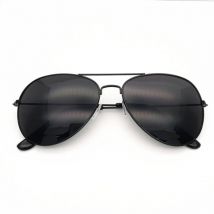 Lunettes de soleil pour hommes et femmes Lunettes de soleil aviateur rétro Lunettes de soleil en alliage métallique