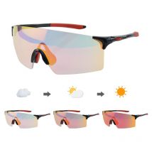 Lunettes de sport pour la course à pied et le cyclisme - verres à changement de couleur