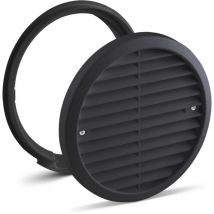 Lunos - Grille extérieure ronde (tous modules sauf ego et Nexxt) - couleur : Grise anthracite