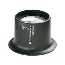 Eschenbach - Lupa de relojero, Aumento : 7 vez, Modelo lente planeo-convexo