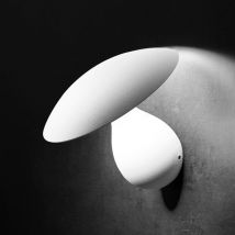 Lupia Licht - 1801-1-8 - Applique Murale 'pila' led 8W IP65 - 11x14cm - Blanc