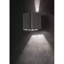 LupiaLicht 4017-2-57 - Aplique led para exterior IP54 2x5W 870lm 3000°K - 10,5x11,9x10cm