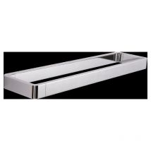 Bernstein - Lussuoso porta asciugamani SDLHH45- Serie linear - Bicchiere porta spazzolino / dispenser sapone liquido / mensola opzionali Senza