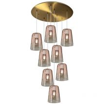 Top-light - Lustre classique top light shaded 1164os s8 t ra plafonnier en verre