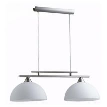Lustre Contemporain 2 ampoules Silumen