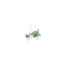 Lustre de chambre avion bleu bébé