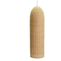 Lustre en rotin naturel