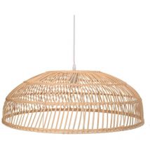 Webmarketpoint - Lustre en rotin naturel avec fixation ø60,5h21,5 cm