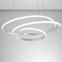 Gea Luce - diva sg b lustre led à suspension moderne en aluminium
