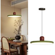 Arturesthome - Lustre moderne en fer simple avec protection des yeux contre la lumière bleue D40cm x H12cm