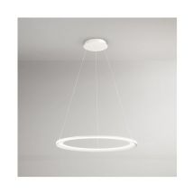 Lustre suspendu edge led 86W Blanc mat Perenz