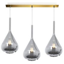 Top-light - Lustre top light kona 1177 os s3 r fu e27 led plafonnier classique moderne