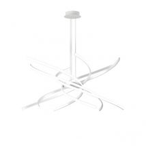 Lustre LED moderne Top Light Tornado 69W 4450LM 1163/S80 Blanc