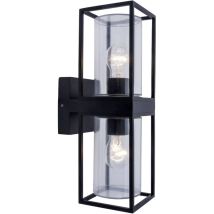 Lutec - Flair 5288804012 Applique Extérieure Led E27 80 W Noir (mat)