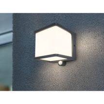 Led Solar Wandleuchte doblo mit Bewegungsmelder, 11 x 12,9 cm