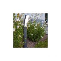 Lutec - potelet led extérieur - polycarbonate - 4000K - gris foncé