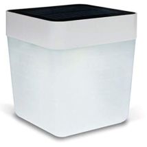 Lampada Tavolo Esterna Solare Table Cube Led Lutec