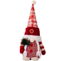 Lutins de décoration de Noël, lutins nains de Noël faits à la main, père Noël suédois, cadeaux nains scandinaves
