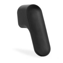 Pomo zamak modelo luv 17x51 acabados niquel cepillado, blanco mate, negro mate, latón cava acabado negro mate