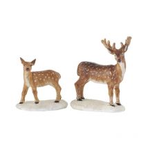 Cervi 2 pezzi - L9,5XW6XH6,5CM - Luville