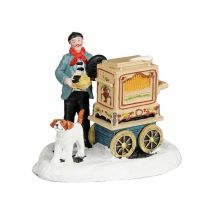 Luville - personaggio artista di strada - L8,2XW6XH6,5 - in resina