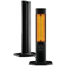 LUXEVA Carbon Infrarot Standheizstrahler IP44 Terassenheizung 2000W