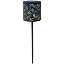 Solar led Garden Stick Light Forest Luxform Black