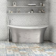 Luxury Freestanding Bathtub 1805x785 - Silver