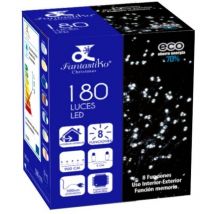 Luz nav. 8 func. led 180 luces calido Juinsa