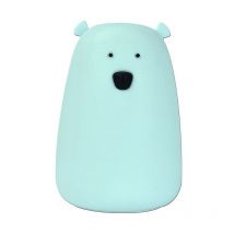 Lámpara de noche infantil led Oso (Azul)