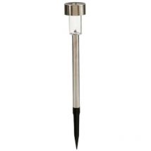 Solar-Gartenlampe Edelstahl 1 led 5x23cm 28615 Ibergarden