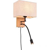 Trio Leuchten - trio, Applique, Nilam1xE27, max.28,0 Wincl. 1 x LED,SMD,3,1 Watt,3000K,310 Lm.