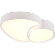 Plafonnier Led Smd 21w 2400lm 2700 6500k - Blanc Mat - Trio - Rise 81540415 81540415 81540415