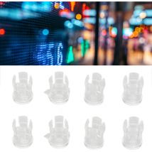 100 diodos emisores de luz led de 3 mm con tapa transparente y cubierta protectora para componentes electrónicos - Lycxames