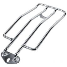 LYCXAMES 14,5 x 36,5 cm Motorrad Solo Rücksitz Gepäckträger Regalstütze für XL883/1200 (Silber)