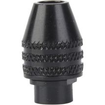 Aiducho - lycxames 8-mm-Dreibackenfutter-Spannzangenadapter, 0,5-3,2-mm-Konverter für elektrische Mühle, rotierende Werkzeugaufnahme,
