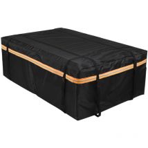 Lycxames - Autodach-Tragetasche mit nachtreflektierendem Streifen, universelle Gepäckaufbewahrungstasche, Würfeltasche für Reisen und Camping