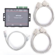 Lycxames - Duale serielle Server, RS232/485/422 zu wlan und Ethernet, serielles Servermodul, serieller Port, Kommunikationsgerät,